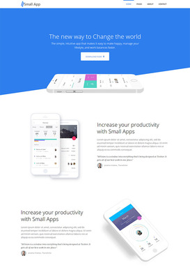 手機軟件UI設計網(wǎng)站模板