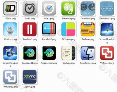 手機(jī)應(yīng)用軟件圖標(biāo)
