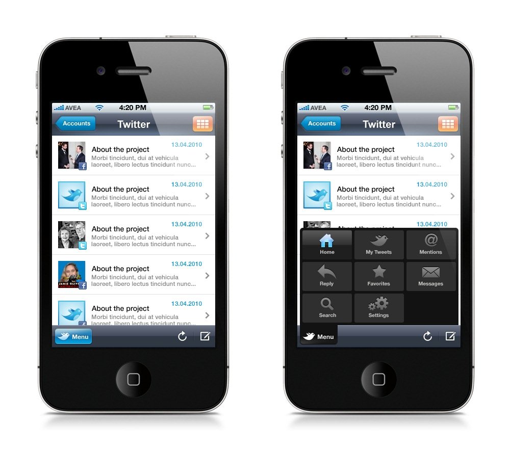 國外手機(jī)、平板電腦應(yīng)用軟件界面UI